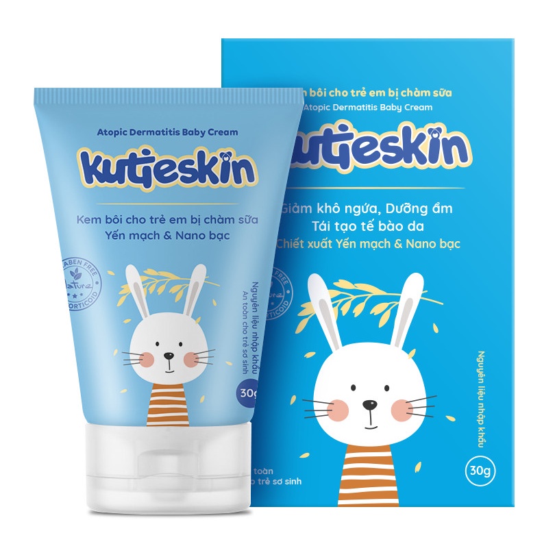 Kutieskin - bộ sản phẩm chăm sóc làn da bé
