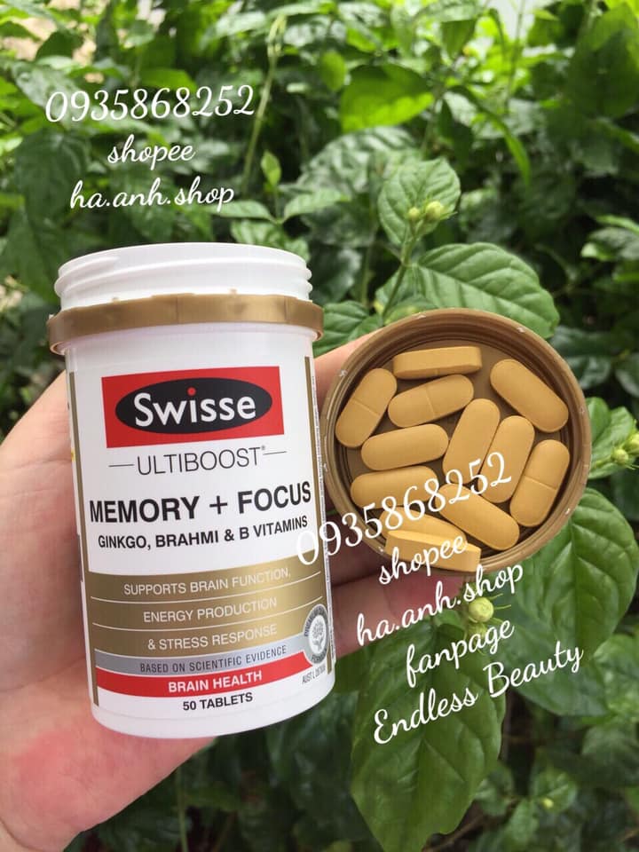 Swisse Memory Focus 50 viên