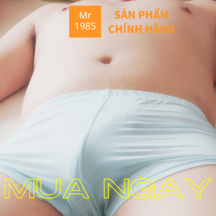 Quần sịp boxer cho người mập quần lót nam mỏng mát co giản tốt, quần lót lụa trong suốt thoáng khí tốt Mr1985 Đàn Ông Phải Thế