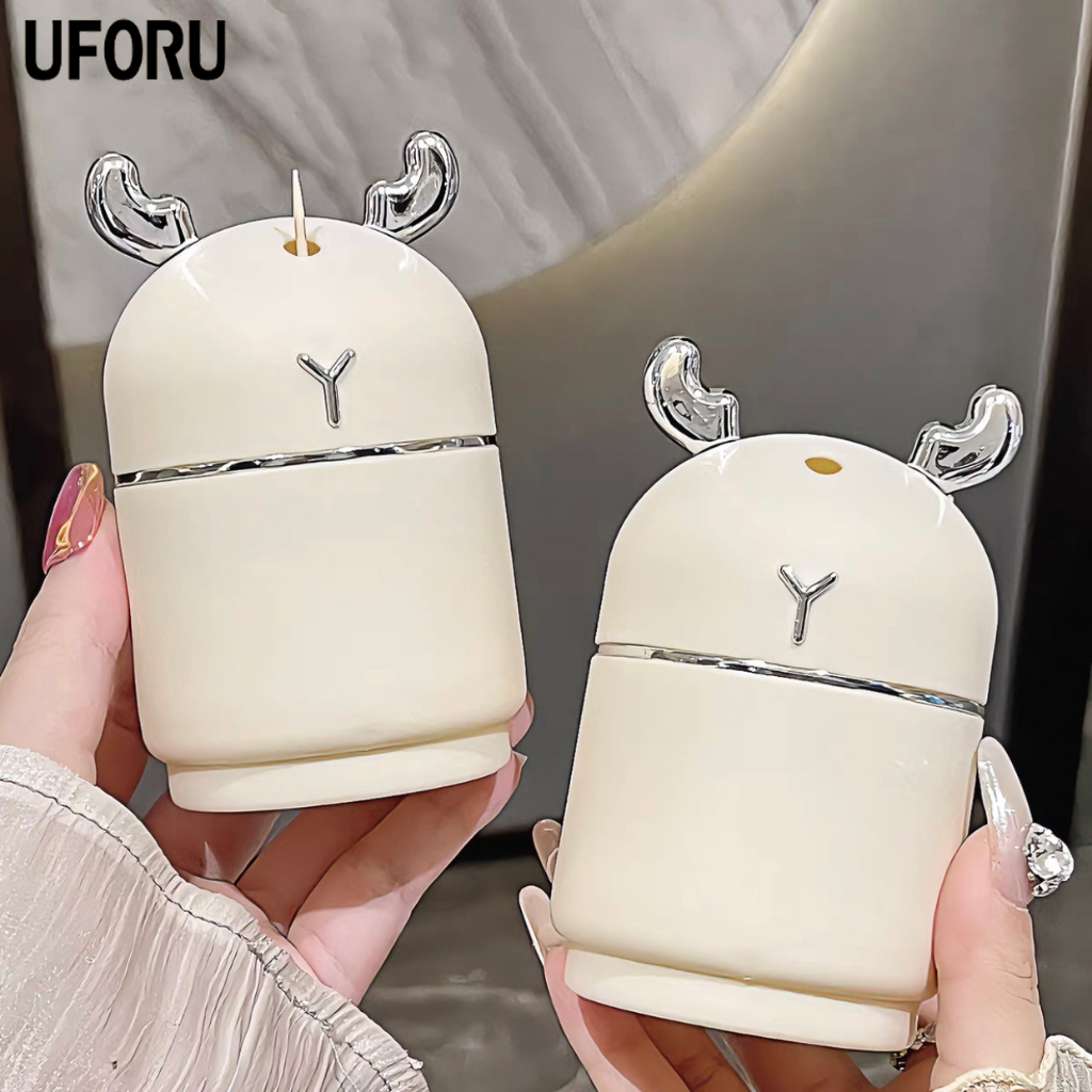 Lọ đựng tăm hộp lấy tăm tự động thông minh Uforu cao cấp, lọ đựng tăm nhấn nút tự động lấy tăm - UF479