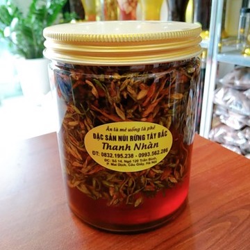 Hoa đu đủ đực ngâm mật ong - 800g