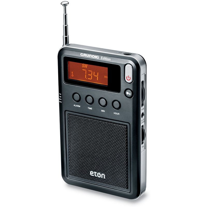 Đài radio siêu mỏng grundig eton elitte mini am/fm/sw hàng mỹ