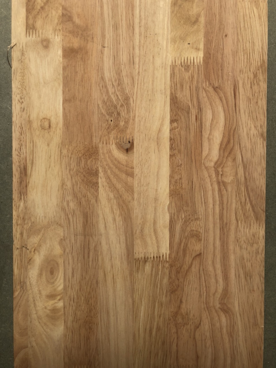 Mặt bàn 40cm x 60cm gỗ cao su ghép dày 18mm