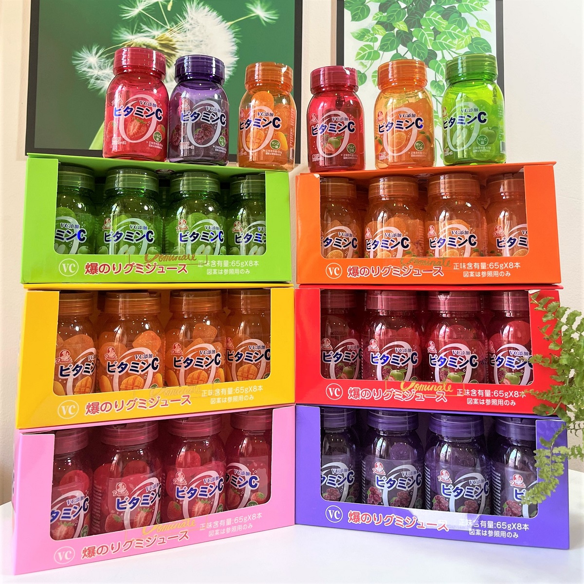 Kẹo dẻo vitamin c nhân trái cây