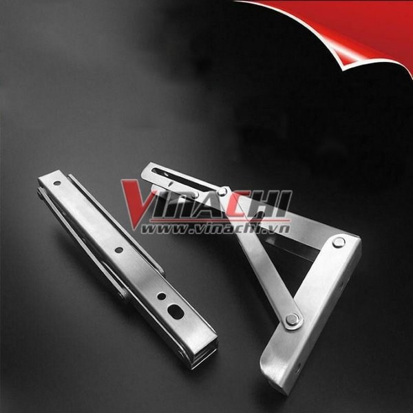 Bản Lề Gập Inox - Bản Lề Gập - Giá Đỡ, Bản Lề Gập Thông Minh Chịu Tải Trọng, Giá Đỡ Mặt Bàn, Mặt Gỗ Giá Đỡ Treo Tường