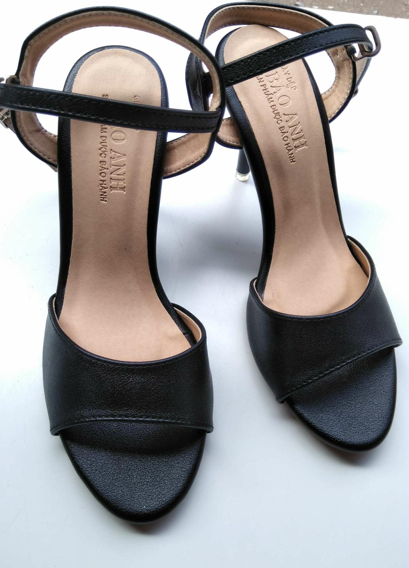 (hình thật) sandal nữ hàng đóng gót mảnh hàng đóng cao cấp thương hiệu Bảo anh siêu sang