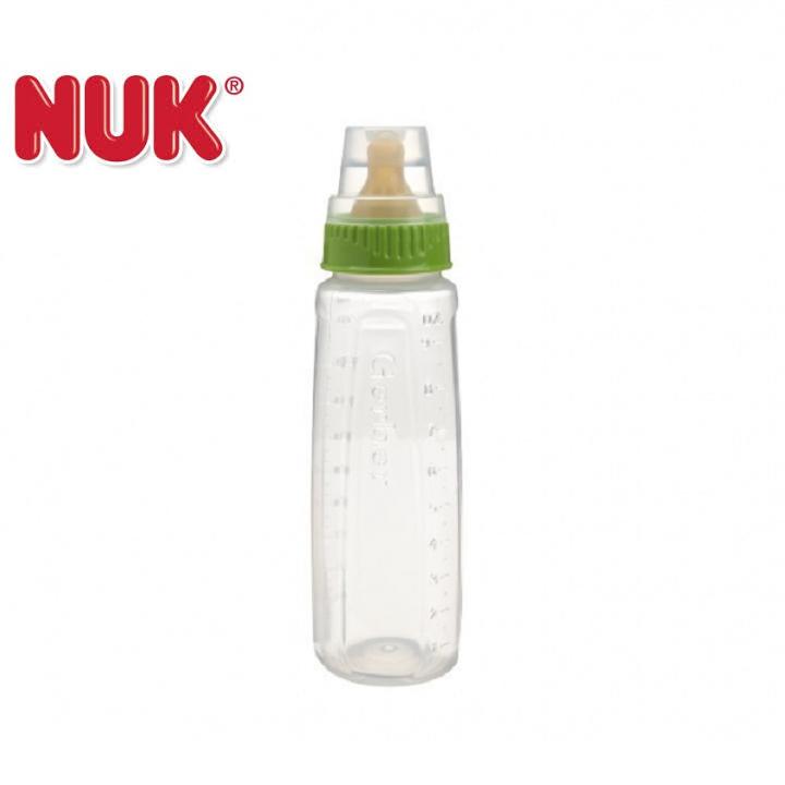 Bình sữa Nuk First Essentials núm cao su 270ml (9oz)
