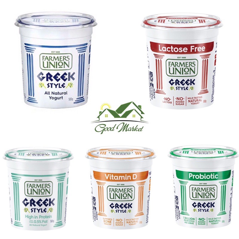 10 LOẠI SỮA CHUA HY LẠP FARMERS UNION GREEK YOGURT