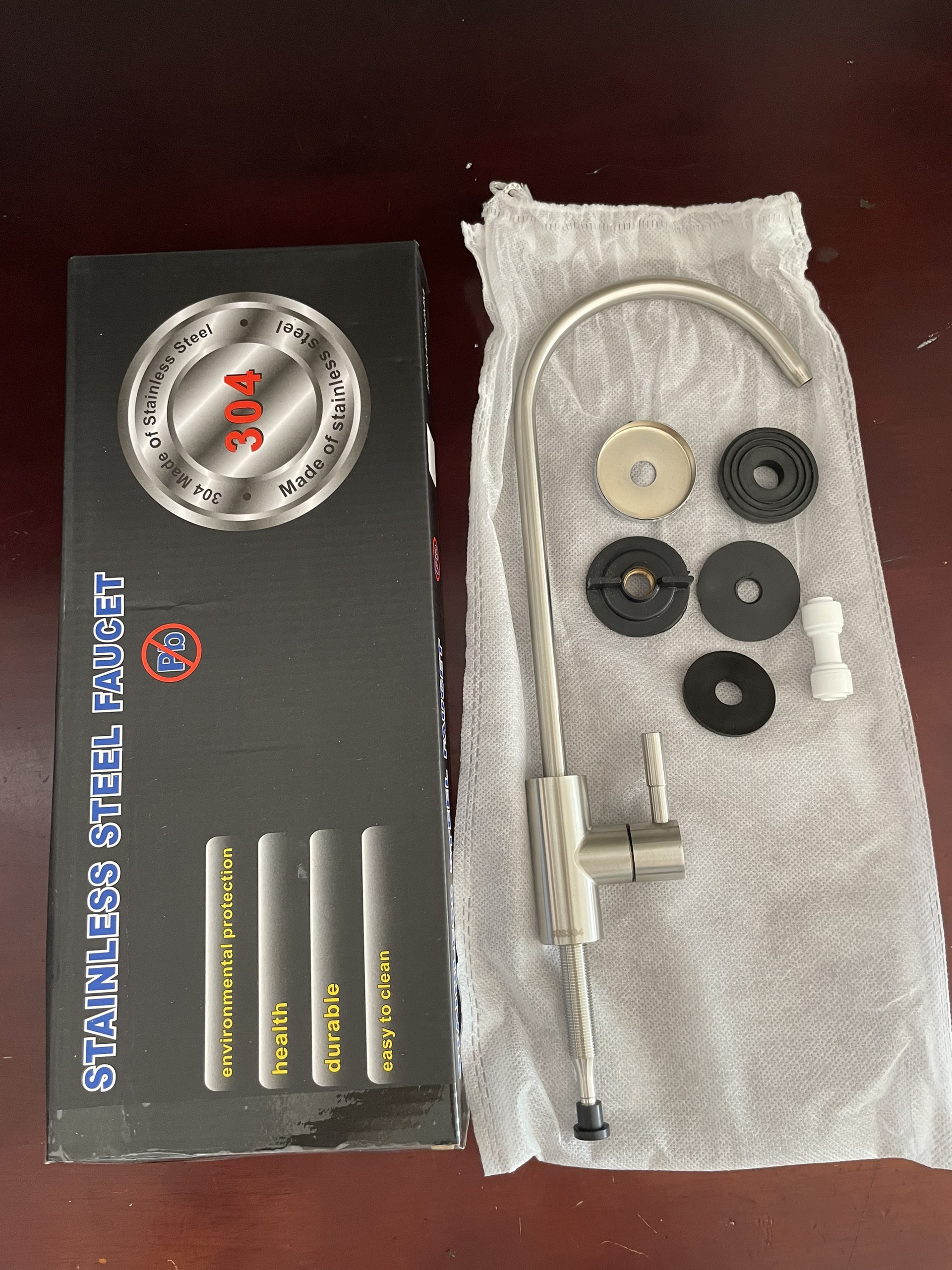 Vòi máy lọc nước inox 304
