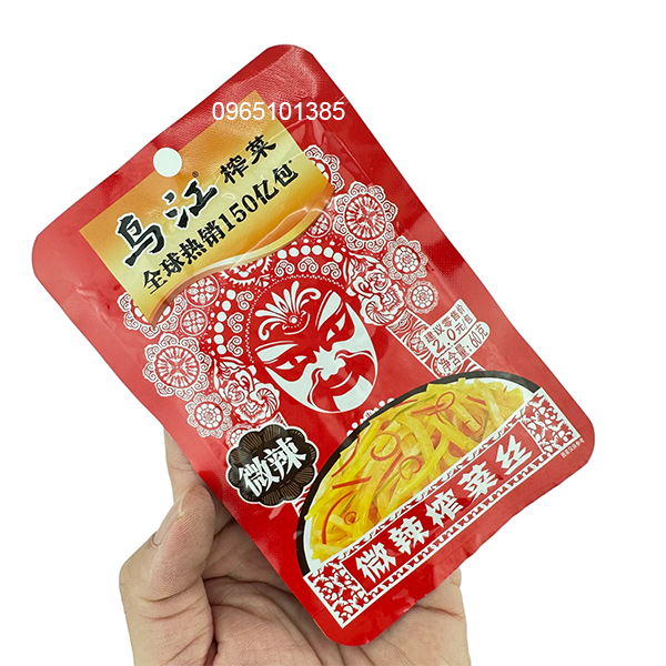 Cải giòn đỏ cay 60g