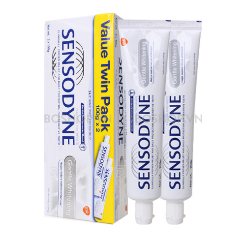Kem Đánh Răng Sensodyne Fluride Toothpaste (100gx2)