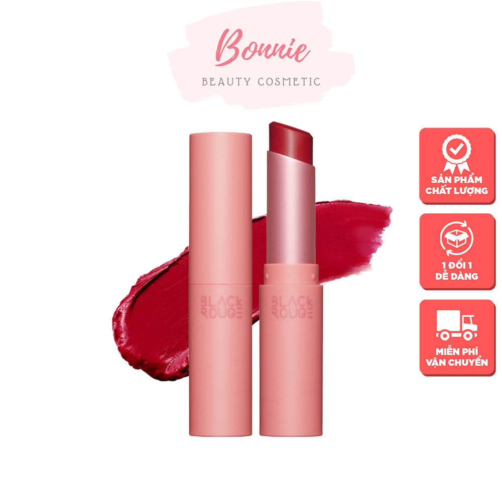 Son thỏi Black Rouge Rose Velvet Lipstick