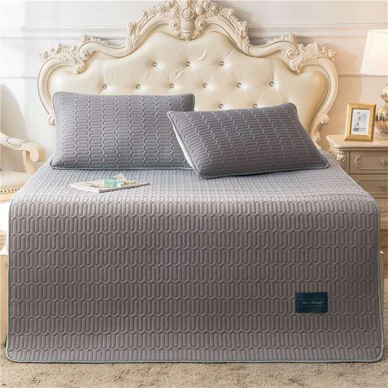 Chiếu điều hòa Telcel mủ cao su non mát lạnh mẫu ghi xám 1m8