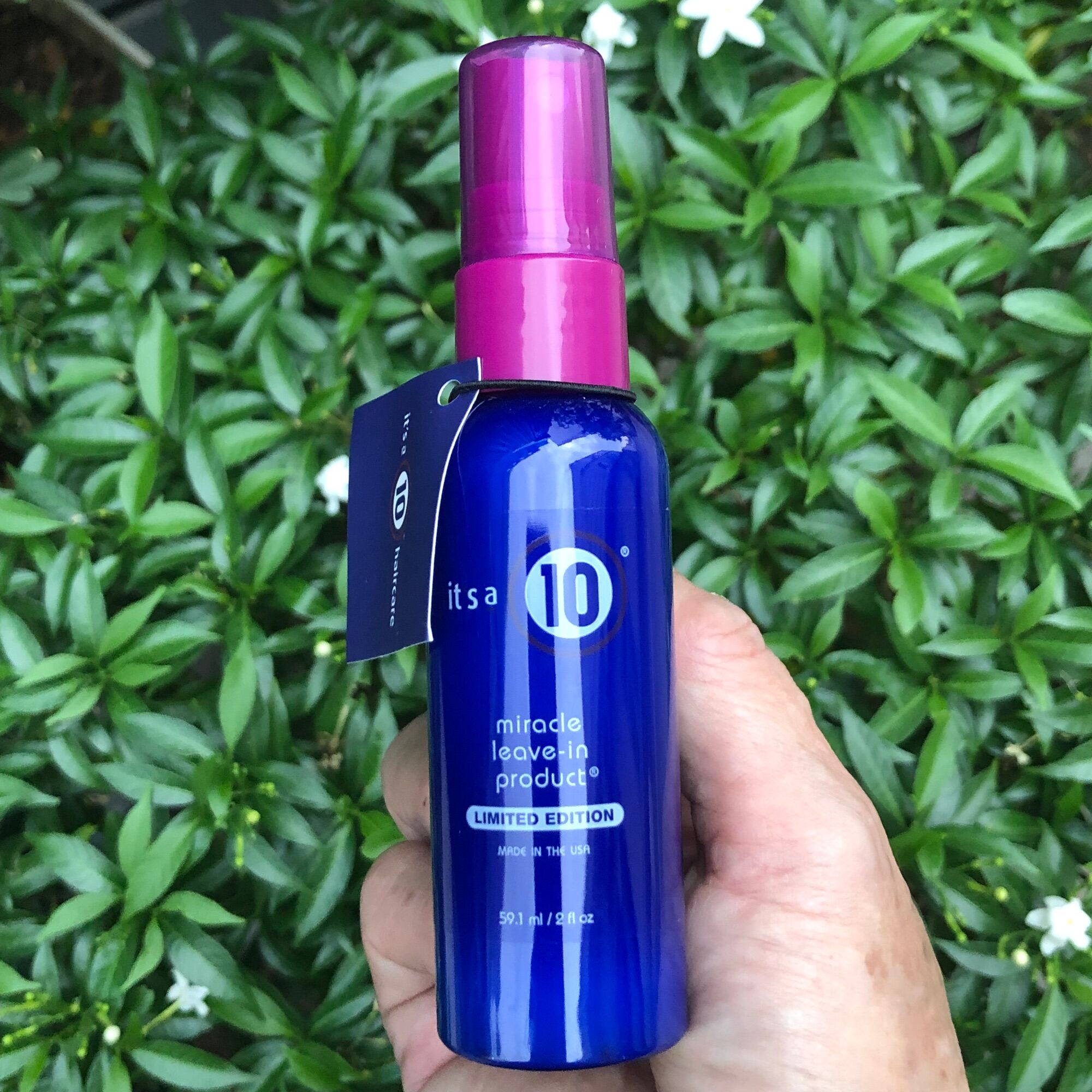 Xịt dưỡng tóc its a 10 miracle leave in conditioner siêu mượt 59ml - chai