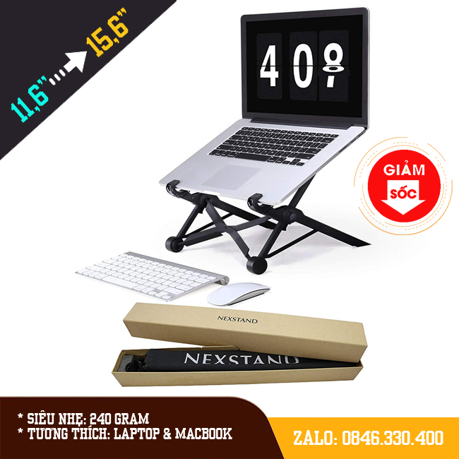Giá đỡ Macbook & Laptop - NEXTSTAND K2 - Điều chỉnh cao thấp dễ dàng