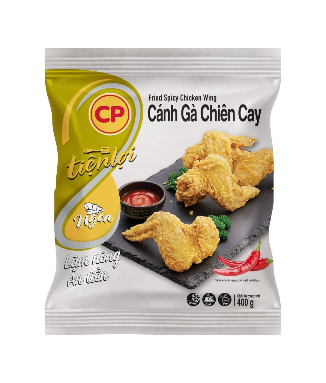 Cp - cánh gà chiên giòn 400g