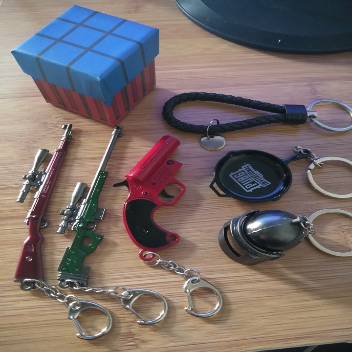 Móc chìa khóa PUBG cá tính GAME