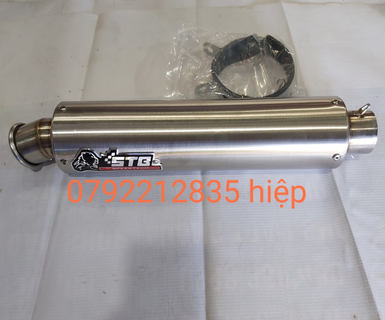Pô lon stb nhập khẩu gắn các dòng xe máy