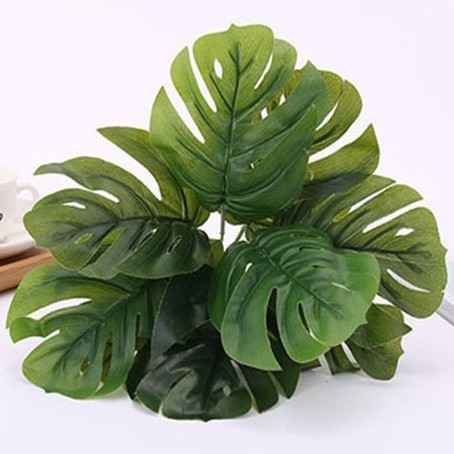 CÂY LÁ RÙA 9 LÁ DECOR PHÒNG ỐC LIZ48