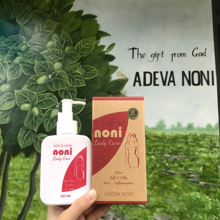 ADEVA NATURALS - NƯỚC THẢO MỘC VỆ SINH PHỤ NỮ NONI LADY CARE 185ML