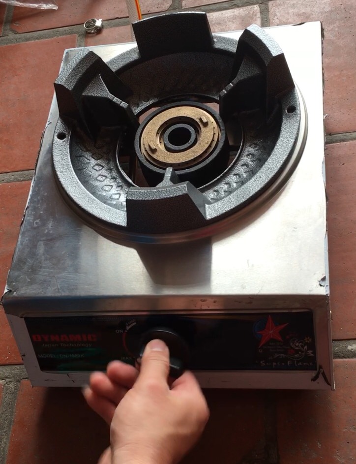 [Xả Kho]Bếp gas công nghiệp gia đình DYNAMIC kèm van dây