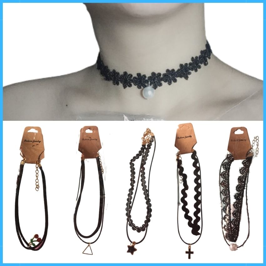 [HCM]Vòng Cổ Choker Nữ Cá Tính Cách Điệu Cute Kiểu Dáng Mới Lạ Độc Đáo Mẫu Mới Hot Trend 2020 Phụ Kiện Thời Trang Xinh Lung Linh