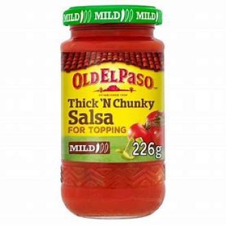 Sốt salsa thick 'n chunky salsa old el paso 226g