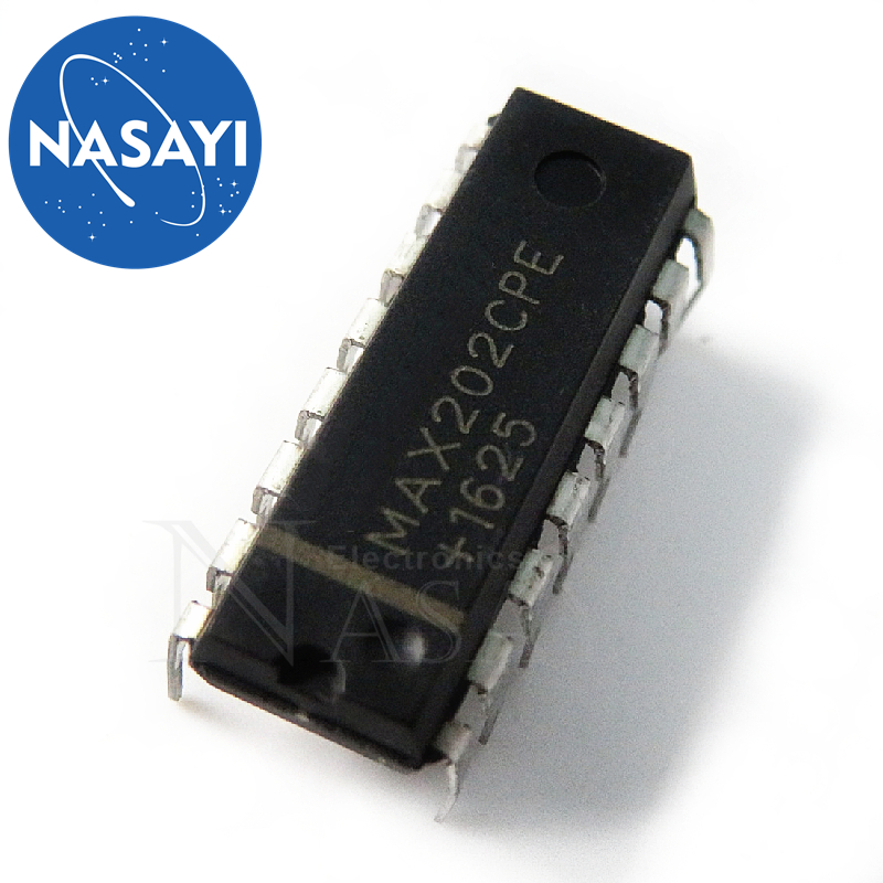 10pcs max202cpe max202 dip-16