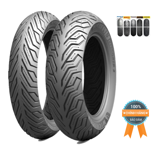 Vỏ Honda SH300i/350i Michelin City Grip 2 110/130 mâm/vành 17 inch (Serbia), không ruột (TL)