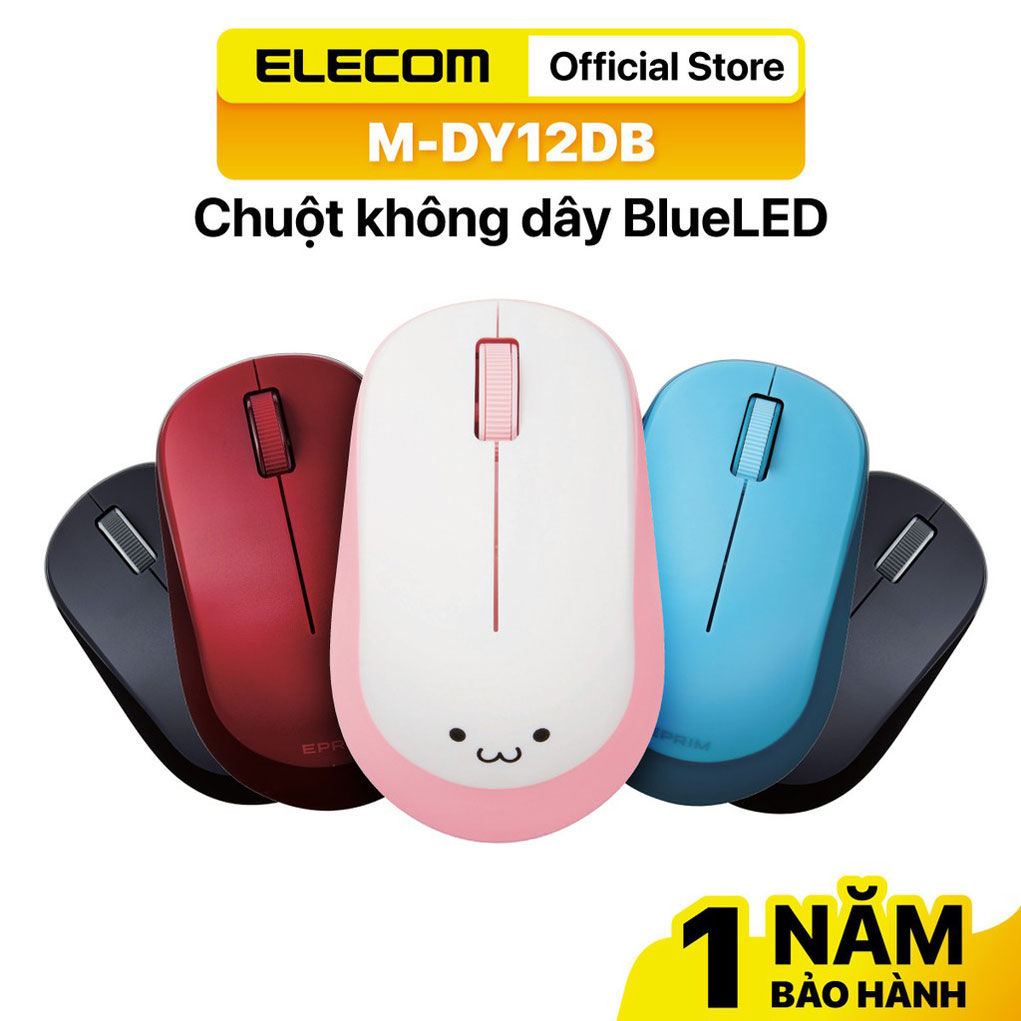 [HCM] Chuột không dây BlueLED ELECOM M-DY12DB - Thương hiệu Nhật Bản