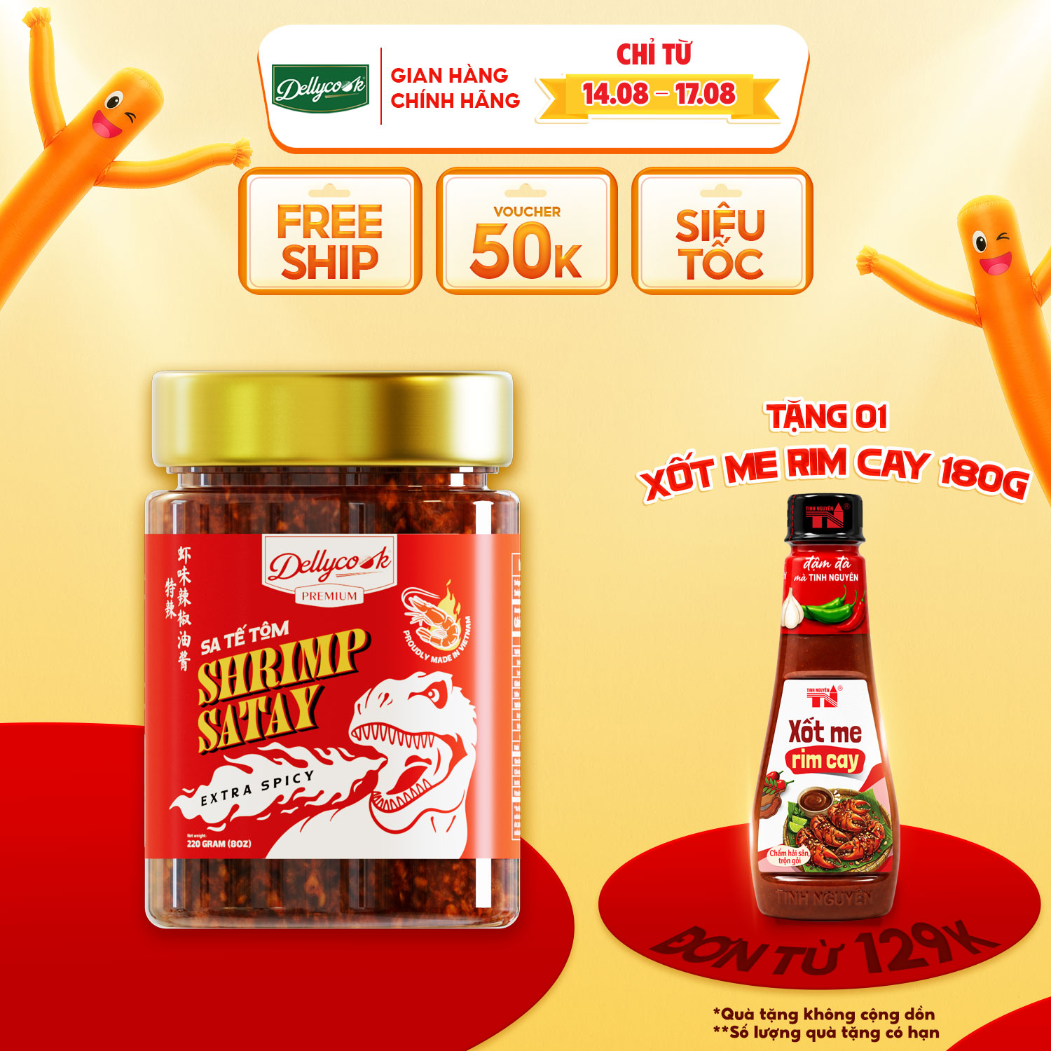 Sa Tế Tôm Dellycook (220g)
