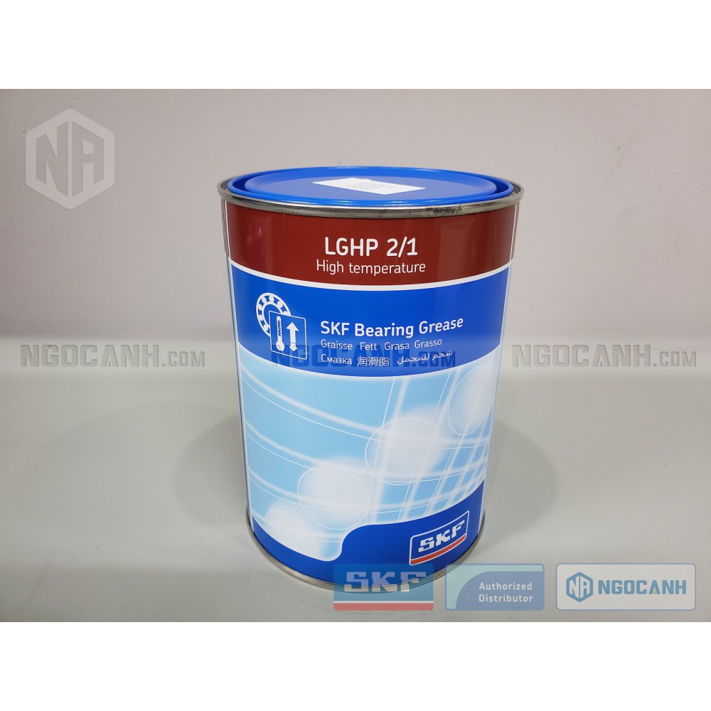 Mỡ bò chịu nhiệt skf lghp 2/1 - dòng mỡ chịu nhiệt độ cao của skf