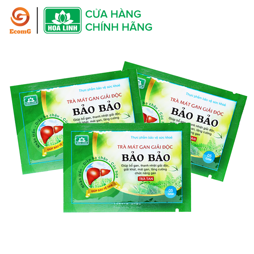 Trà giải độc gan Bảo Bảo - Thanh nhiệt mát gan giải độc giải rượu - Set 3 gói dùng thử - BB1-04 - Giới hạn 1 sản phẩm/khách hàng