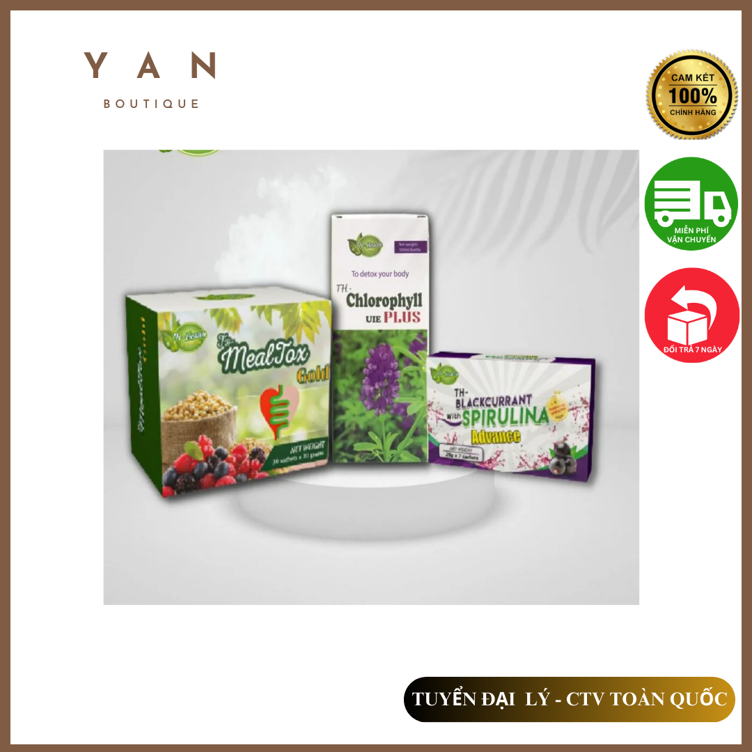Combo Thải độc Giảm cân TH Health