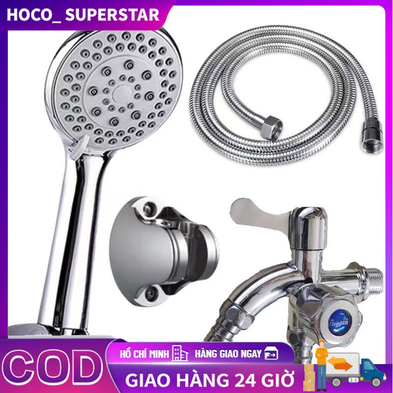 Bộ Vòi Sen Cao Cấp Tiết Kiệm Nước, Tăng Áp