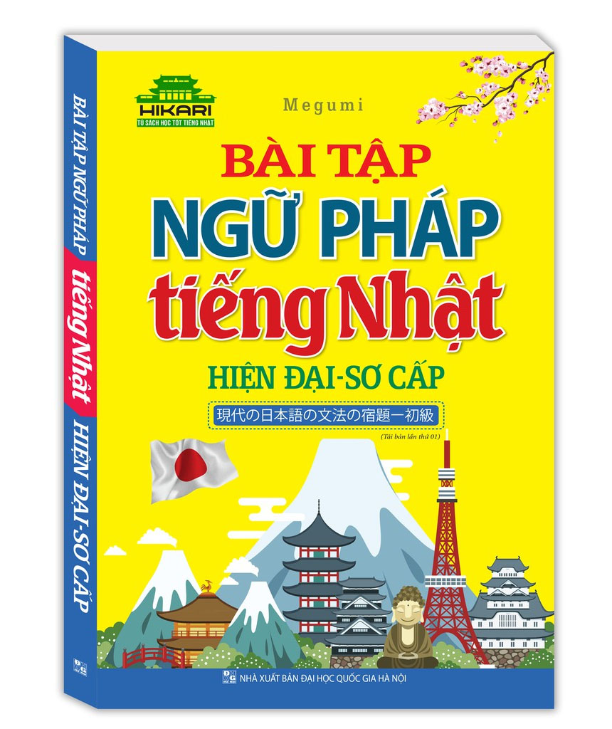 Hikari - Bài tập ngữ pháp tiếng Nhật hiện đại - sơ cấp (bản màu tái bản 01)