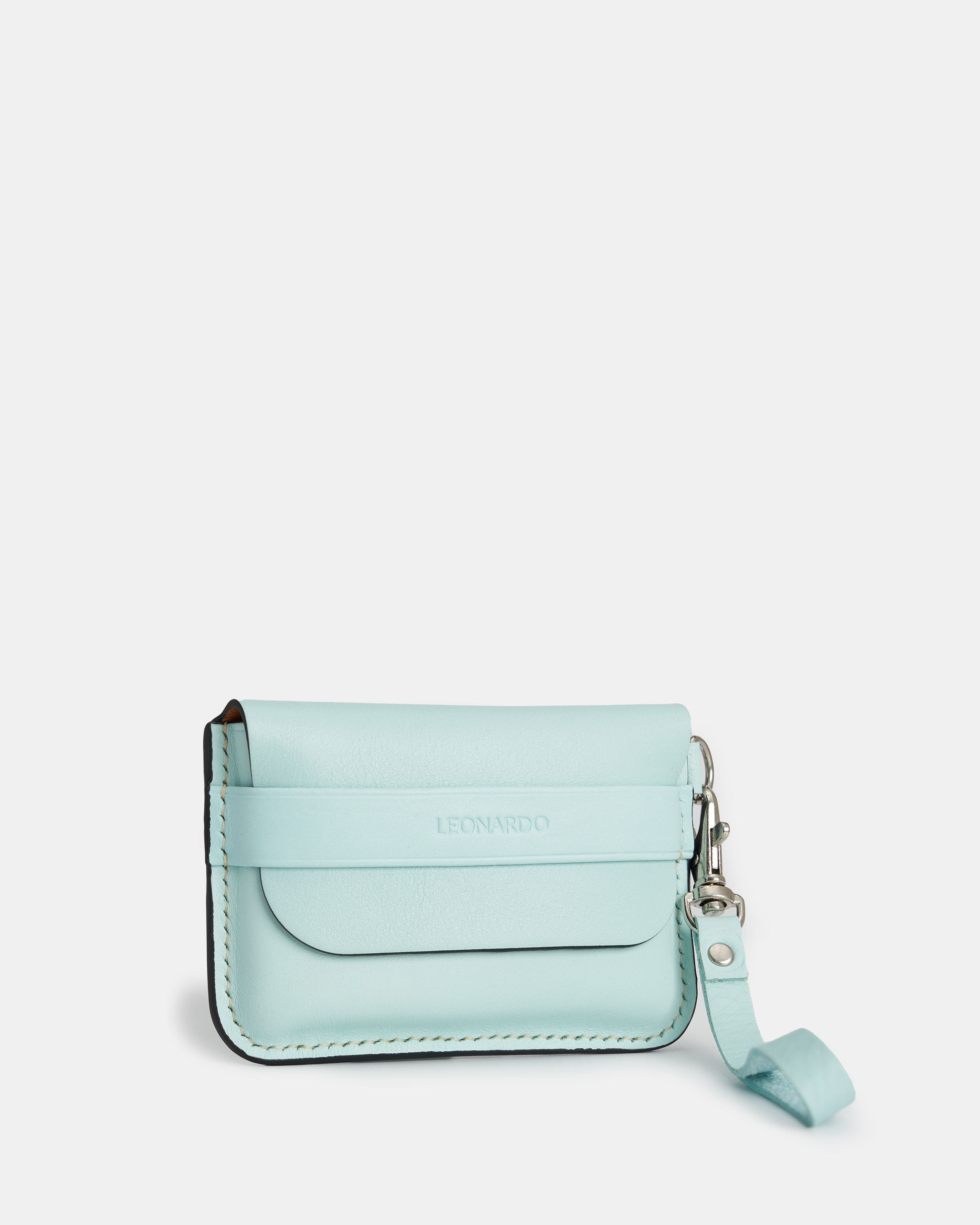 Ví Card Nữ Leonardo Dáng Ngang Nhiều Màu - Abby 02 Wallet - Da Vachetta Nhập Khẩu