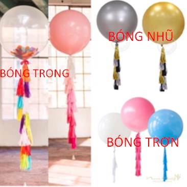 Bong bóng jumbo to size 90cm trang trí sinh nhật
