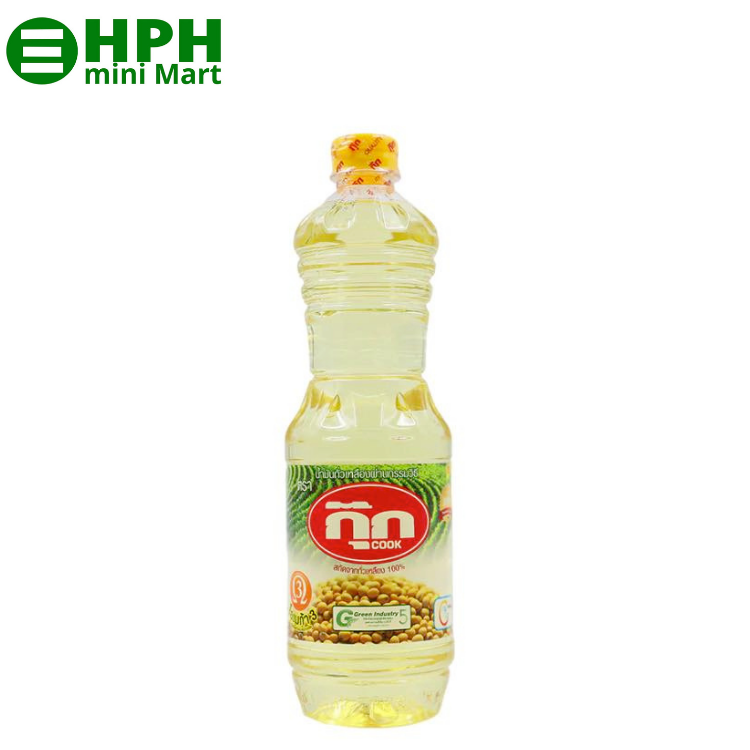 Dầu ăn đậu nành Cook Thái lan 1 lít/chai