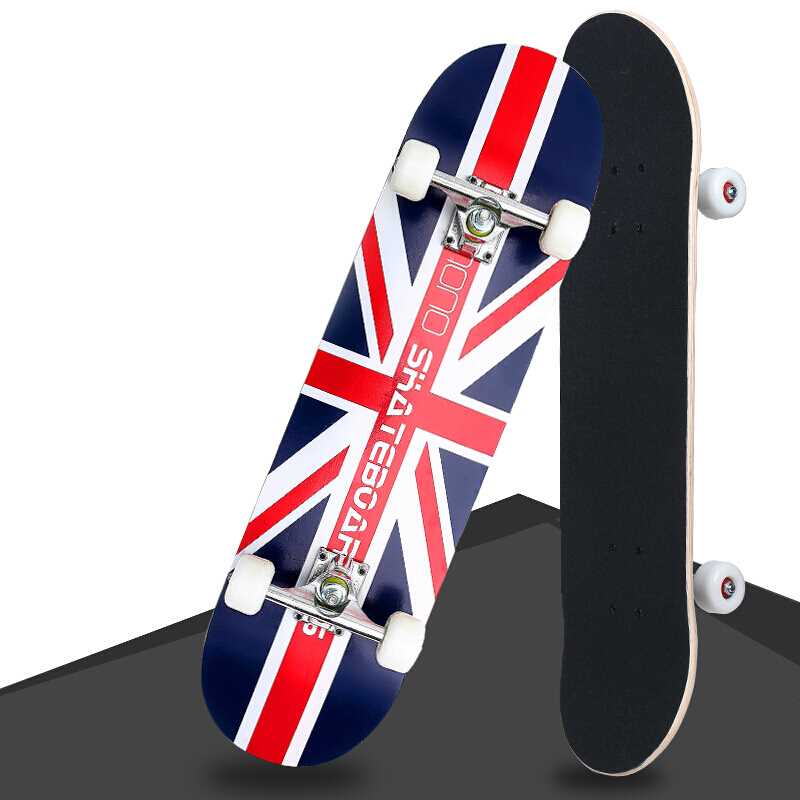 [HCM]Ván Trượt Cỡ Lớn Đạt Chuẩn Thi Đấu (Mặt nhám + Bánh cao su)-Giao Màu Ngẫu Nhiên