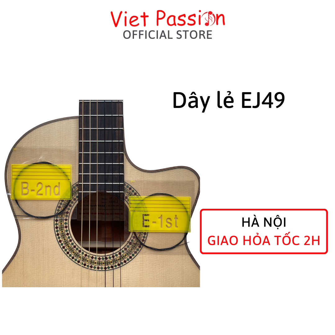 Dây lẻ đàn guitar classic Dazario EJ49 EJ27N EJ45 EJ46 EJ48 dây đàn guitar cổ điển nylon chất lượng VietPassion