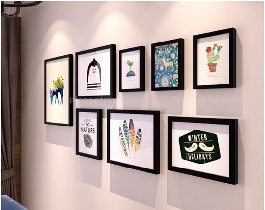 Binbin ka92 wall-mounted composite photo frame