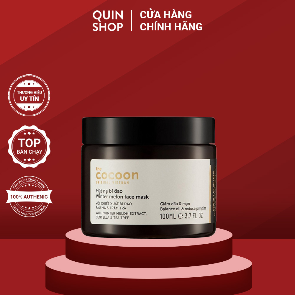 Mặt Nạ Bí Đao The Cocoon Winter Melon Face Mask