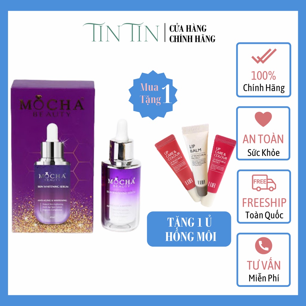 Serum diệp lục tràn xanh mocha 40ml