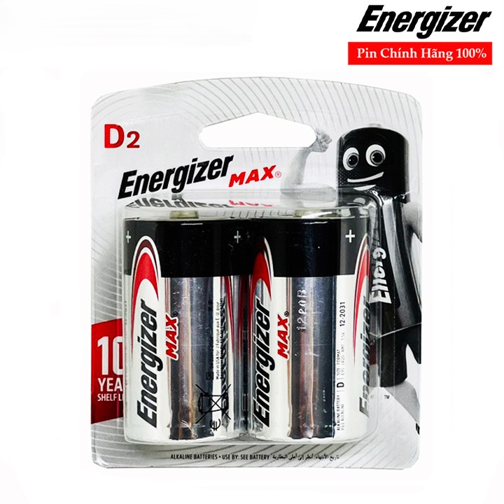 Pin đại Energizer PANASONIC vỉ 2 viên