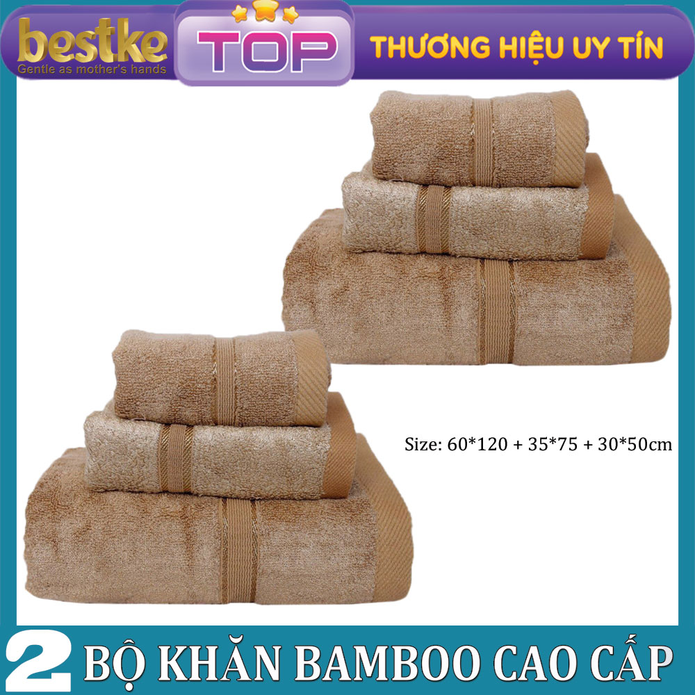 khăn sợi tre , khăn trẻ em , COMBO 2 BỘ = 6 Khăn đẹp như mô tả , sản xuất khăn , bestke