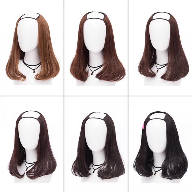 Kẹp U Nửa Đầu Xoăn Cụp Nhẹ Sỉ 100K