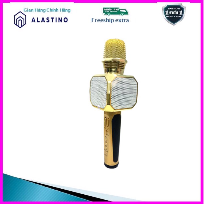 Míc hát ,Míc Hát Karaoke Bluetooth,Míc Hát Bluetooth YS 10 Phiên Bản Mới,Loại Bỏ Tạp Âm,Âm Thanh Sôi Động,ALASTINO