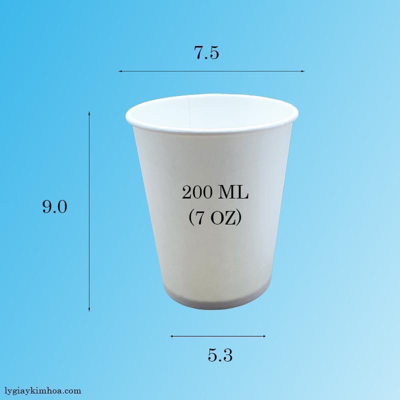 50 ly giấy 200 ml
