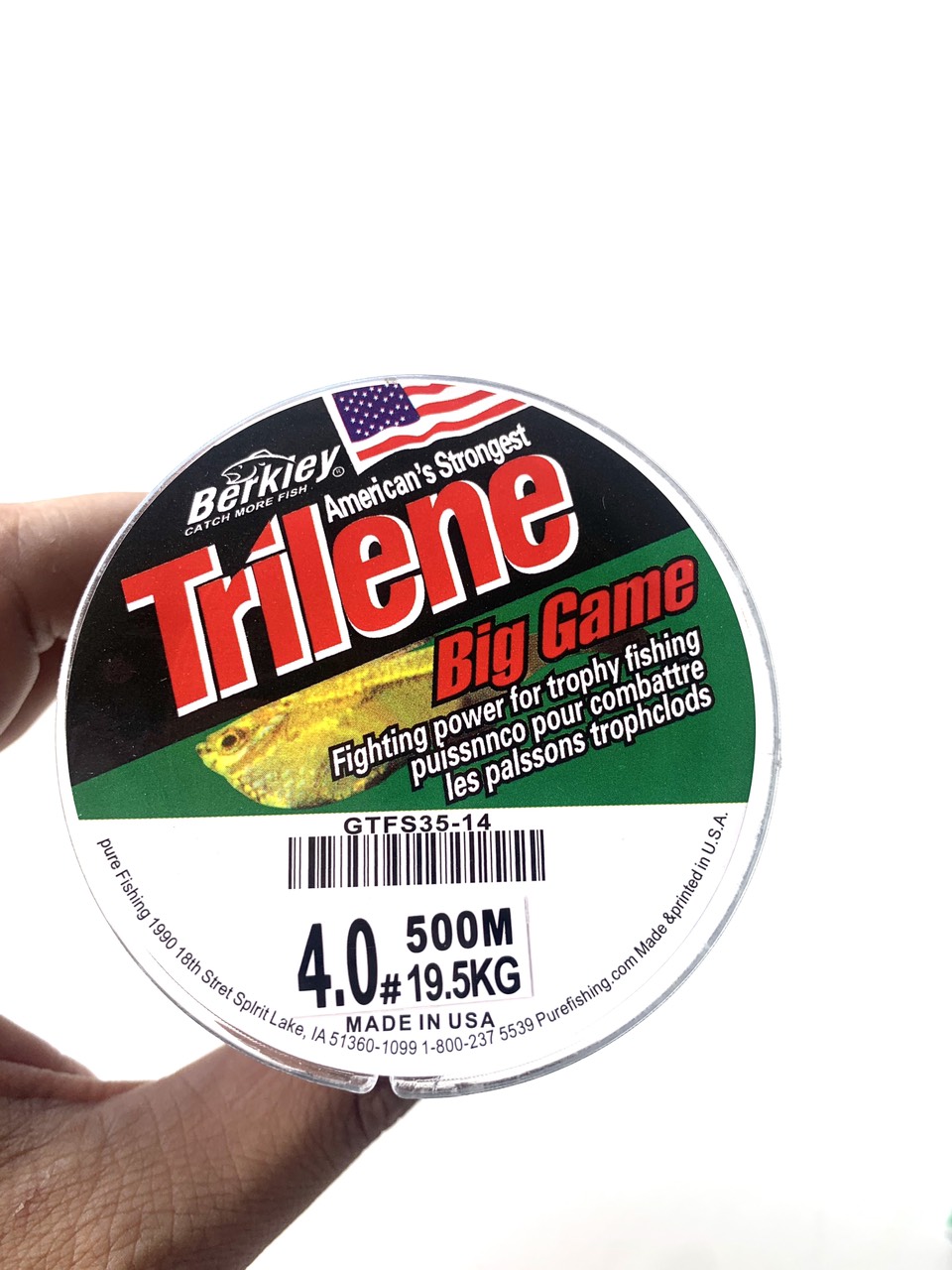 Cước Câu Cá cao cấp TriLeNe Big Game 500m , Đủ Size , dòng siêu bền , chống sờn , chống xước cực tốt ( đồ câu a lâm )